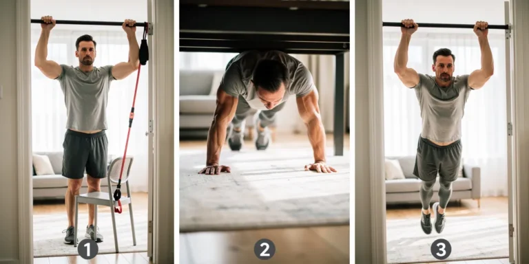comment faire des traction sans barre