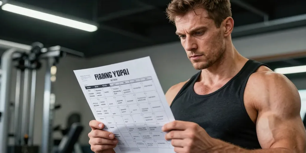 calendrier entrainement musculation