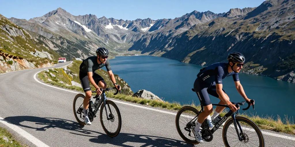 col du glandon lac de la croix