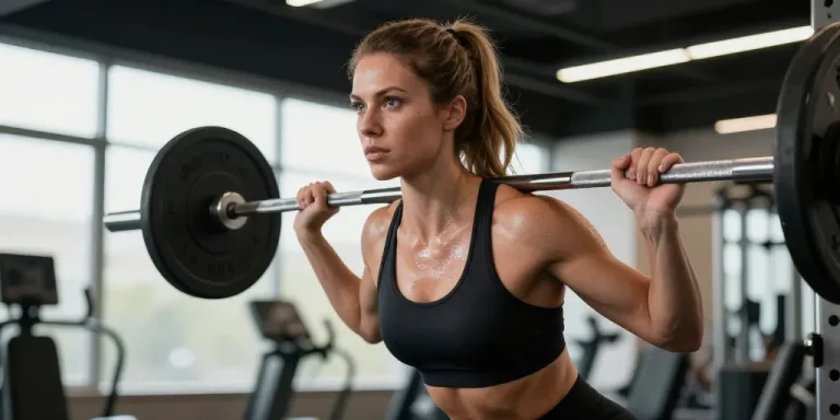 entrainement salle de sport femme