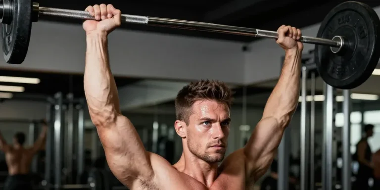 triceps a la barre