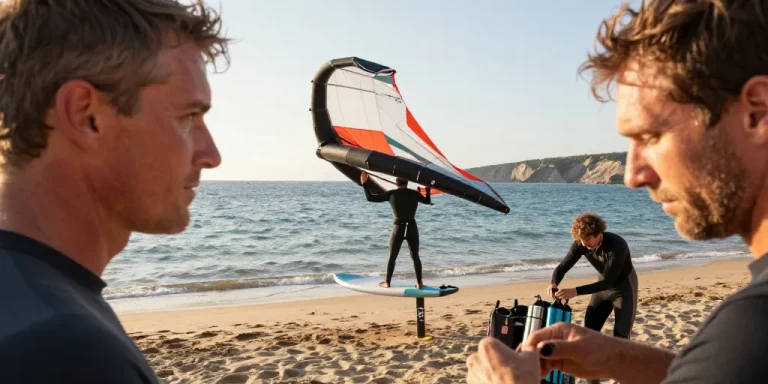 wing foil ou kitesurf